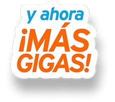 Y ahora más gigas